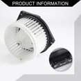 thumbnail image 4 of Unique Bargains No.27220JK01A HVAC Heater Blower Motor Assembly for Infiniti Qx56 Qx80 Durable Metal Plastic Black White, 4 of 6