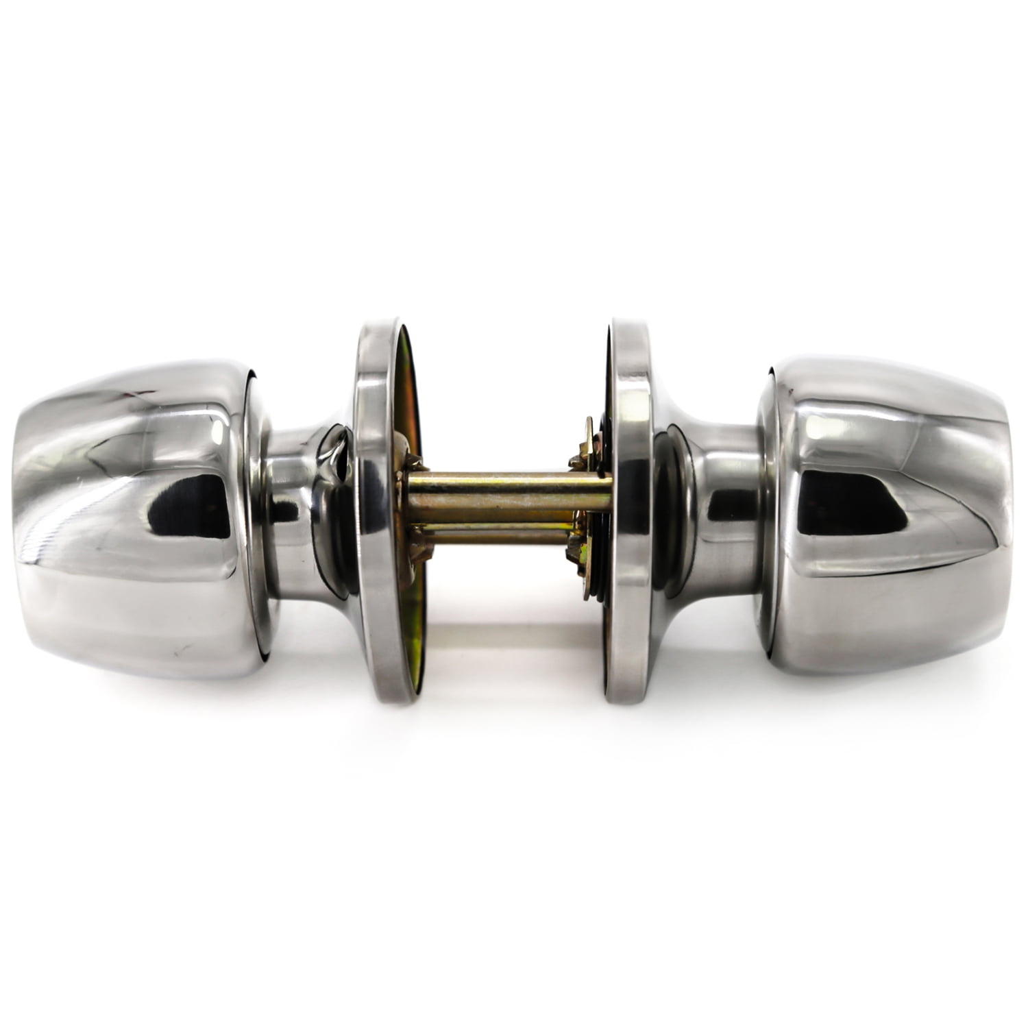 Versa Door Knob Chrome Passage Door Handle 10 Pack by Villar Home Designs