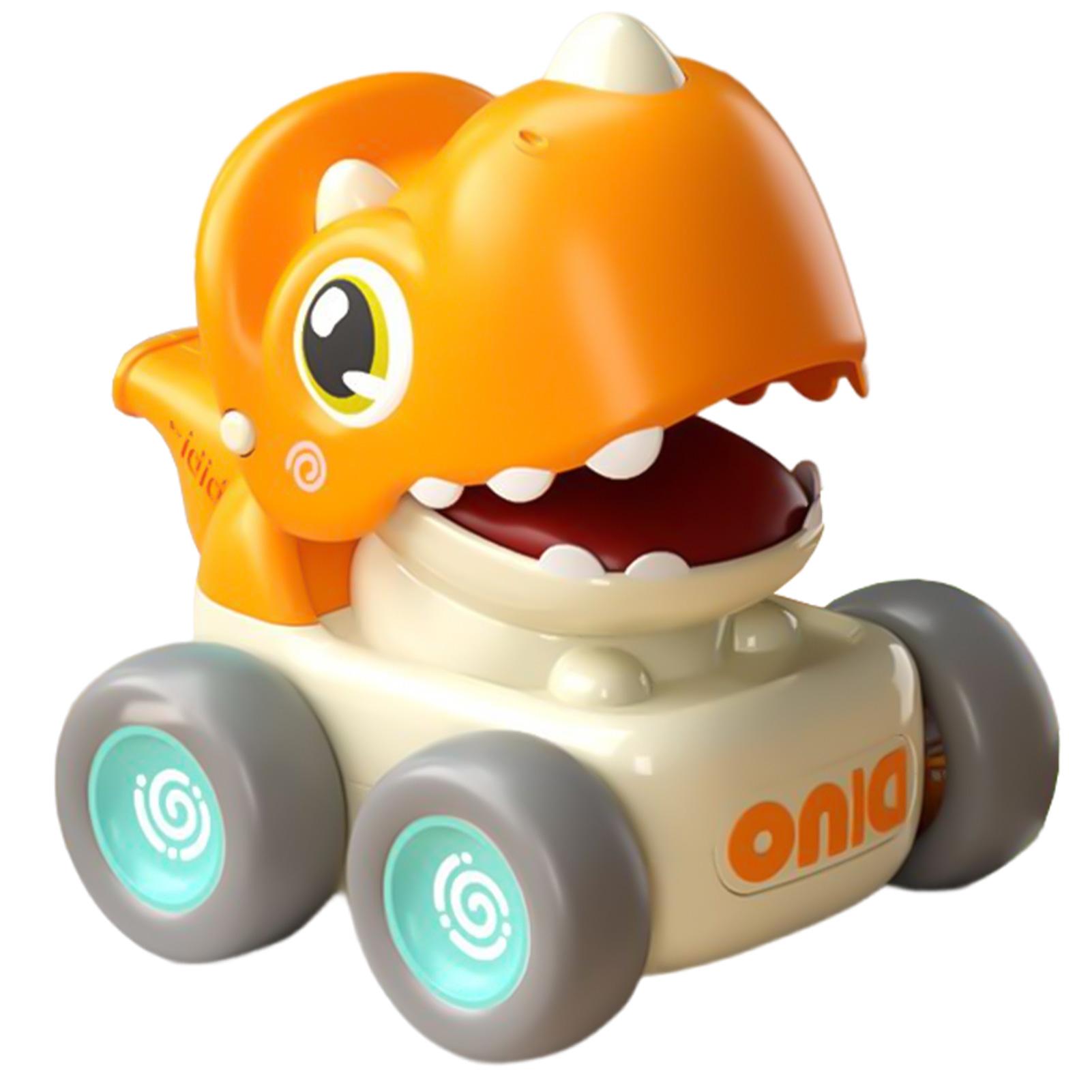 Inertia Cars Dinosaur Car Toy with Whistle Parentchild Interaction