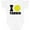 AA-White, variant on Inktastic Tennis Boys or Girls Baby Bodysuit