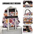 thumbnail image 3 of FORMRS Mini Backpack Purse for Women Travel Daypack Casual Shoulder Bag, Colorful Flowers Pattern, 3 of 7
