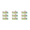 thumbnail image 4 of Adornos de Madera Monstrate 2 Juegos Decoraciones de Pascua JM00280, 4 of 6