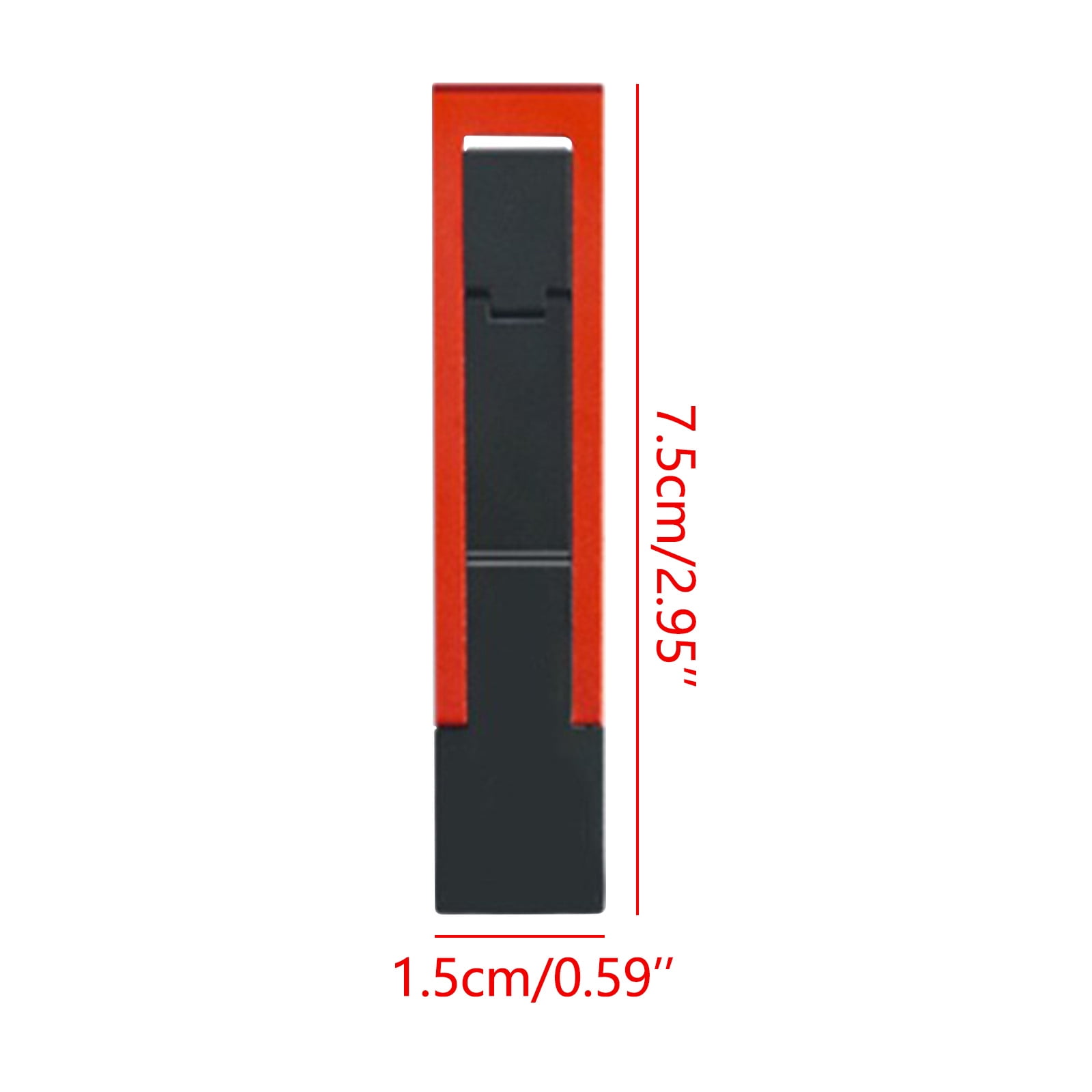 10Pcs Long Magnetic Phone Stand! Werulen Magnetic Phone Stand, Long Sliding Folding Aluminum Alloy Support Frame, Adjustable Multi-Angle Tablet Holder, Stable Non-Slip Heat Dissipation Desktop