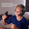 thumbnail image 6 of RUNMUS K8 Gaming Headset for Xbox One, PS4 Headset with Surround Sound, Over Ear Headphones with Noise Canceling Mic & RGB Light, Compatible with Nintendo Switch Mac, 6 of 7