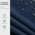 thumbnail image 6 of Patio Umbrellas Outsunny 10' x 8' Retractable Awning, Patio Awning Sunshade Shelter with Manual Crank Handle, 280gsm UV Resistant Fabric and Aluminum Frame for Deck, Balcony, Yard, Blue,Market Umbrel, 6 of 9