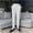 White, variant on Dpytoraw Slim Fit Small Foot High Waist Business Solid Color Straight Leg Suit Pants Black