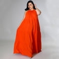 thumbnail image 2 of AURA Women Plus Size Spaghetti Strap Maxi Dress Casual Loose Summer Beach Dress, 2 of 7