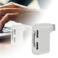 thumbnail image 1 of Fokuz USB20 Rotating Hub Function Card Reader Splitter One To Two Port Expansion USB HUB, 1 of 5
