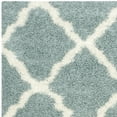 thumbnail image 6 of SAFAVIEH Dallas Logan Geometric Shag Area Rug, Seafoam/Ivory, 8' x 10', 6 of 8