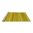 thumbnail image 2 of Ahgly Company Machine Washable Indoor Rectangle Abstract Yellow Modern Area Rugs, 2' x 3', 2 of 4