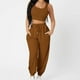 thumbnail image 3 of Chaleco Camisola de mujer + Pantalones deportivos Sin mangas Casual Simple Summer Outfits (Café L) Ygjytge Café T L para Mujer, 3 of 6
