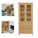 thumbnail image 4 of Vitrina para casa de 2x1/10, modelo de muebles en miniatura, librería de cristal con cajón para adorno para hogar perfke Gabinete de casa de muñecas, 4 of 8