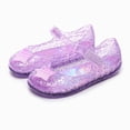 thumbnail image 2 of Godom Girls Slippers Sequin Slides Shower Beach Pool Shoes Slip on Summer Slipper Kid Cloud Slides, 2 of 5