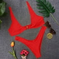 thumbnail image 5 of Cathalem High Waisted Bikini Sets for Women Sexy High Waisted 2 Piece Swimsuit (Red,S), 5 of 5