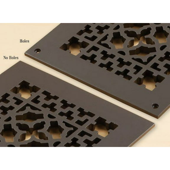 Reggio Registers G1014-Sh Grid Series 8" X 12" Grille - Gold