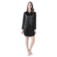thumbnail image 4 of Richie House Women's Medium Style Satin Shirt Pajama Sleepwear RHW2788, 4 of 7