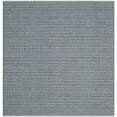 thumbnail image 2 of SAFAVIEH Montauk Audra Geometric Cotton Area Rug, Ivory/Navy, 6' x 6' Square, 2 of 7
