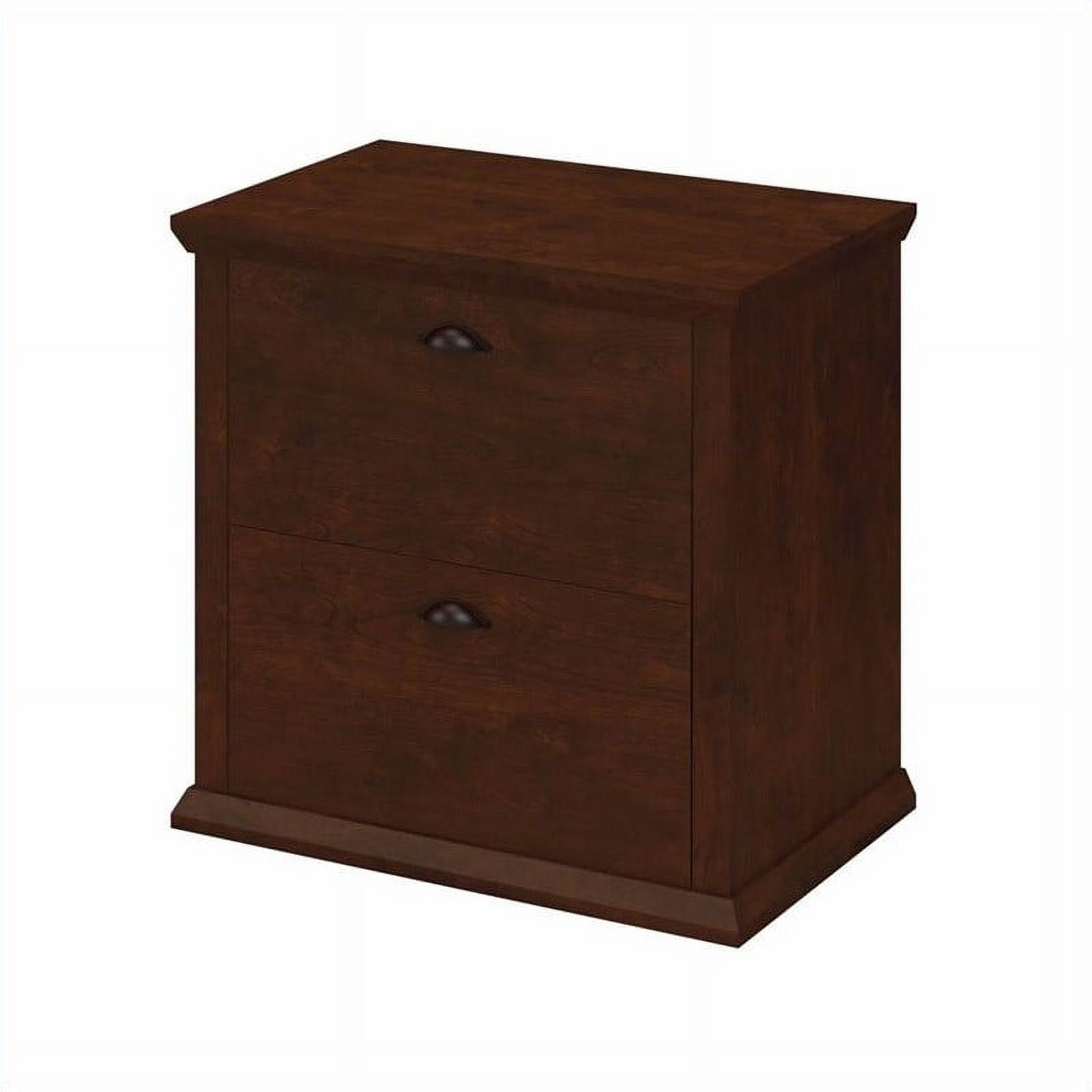 Scranton & Co 2 Drawer Lateral File Cabinet in Antique Cherry - image 4 of 5