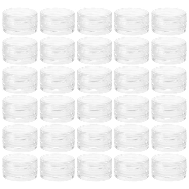 30 piezas de botellas de crema de crema vacía de crema facial Bottalas de crema de fomento Cajas de viajes