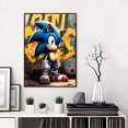 thumbnail image 3 of Póster de anime S-SONIC impreso en papel para el hogar, sala de estar, dormitorio, entrada, bar, restaurante, cafetería, pintura artística, decoración, 3 of 5