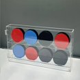 thumbnail image 3 of SDFGTstore Wall Mounted Hockey Display Case Acrylic Storage for Sports Collectibles, 3 of 8