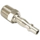 thumbnail image 4 of Paquete de 12 accesorios de manguera de aire BSP macho hembra de liberación rápida para herramientas de compresor de 0,6", 4 of 8