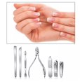thumbnail image 2 of 19-Piece Stainless Steel Manicure Pedicure Kit, Professional Nail Clipper Grooming Set, Travel Case for Home & Travel Use TIKA, 2 of 6