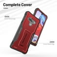 thumbnail image 7 of ExoGuard For  LG Stylo 6 Case, Rubber Shockproof Full-Body Phone Case with Kickstand (Red), 7 of 7