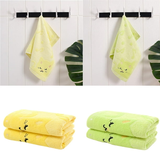 Toalla facial de algodón suave - Toalla de baño de 50x25cm para adultos, súper suave y ligera, esencial para viajes y acampadas