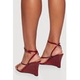 thumbnail image 3 of Women's Asymmetrical Strappy Wedge Sandals, 3 of 3