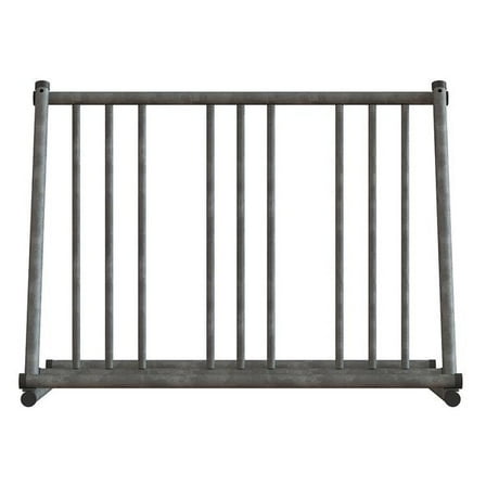 Madrax Bike Rack,Sil,29-3/4" H,Holds (6) Bikes QS-GS200-G