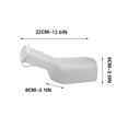 thumbnail image 3 of FHBVT Male Urine Bottle 1000ml, Portable Plastic Urinal with Easy-to-Read Measurement Lines, Leak-Proof, Ideal for Travel, Long Journeys, Emergency Use, Bedridden Care Men and Elderly, Hospital Use, 3 of 9