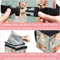 thumbnail image 4 of Alpaca Mini Trash Can Car Garbage Can Car Trash Can - Foldable with Lid, Leak-Proof, Hanging Storage Bag, 4 of 6
