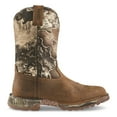 thumbnail image 2 of Rocky Men's Hi-Wire 11" Pull On Waterproof Work Boots Brown/Realtree Excape 12D     (Medium), 2 of 7
