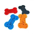 thumbnail image 4 of KMWGRE Interactive Pet Slow Feeder Lick Mat Pad with Suction Cups for Dogs and Cats Enrichment Mealtime Activity C 18x11cm, 4 of 4