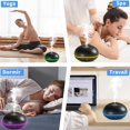 thumbnail image 5 of Humidificador de aire con difusor de aceite esencial de 135 * 80 mm con lámpara LED de 7 colores Difusor de aroma ultrasónico Fragancia para el hogar 200 ml Apagado automático sin agua para oficina, 5 of 5