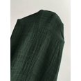 thumbnail image 7 of Womens Dark Green Square Neck Tiered Long Dress With Puff Sleeves, 7 of 7