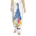 thumbnail image 2 of Lsque Autumn Funny Gnomes Print Women's Pajama Pants, Lounge Pant - Comfortable Home Wear,Elastic Waistband, Stylish Design-Small, 2 of 9