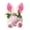 Multicolor, variant on Easter Plush Bunny Tree Topper Decoration - White Fluffy Rabbit Ornament for Easter Tree, Basket Stuffer & Holiday Party Supplies, Spring Hanging Decor for Home & Celebration, 11*7.9in, Multicolor