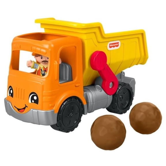 Fisher-Price MTTHYC12 Little People Large Vehicle Dump Model Truck - 2 Piece