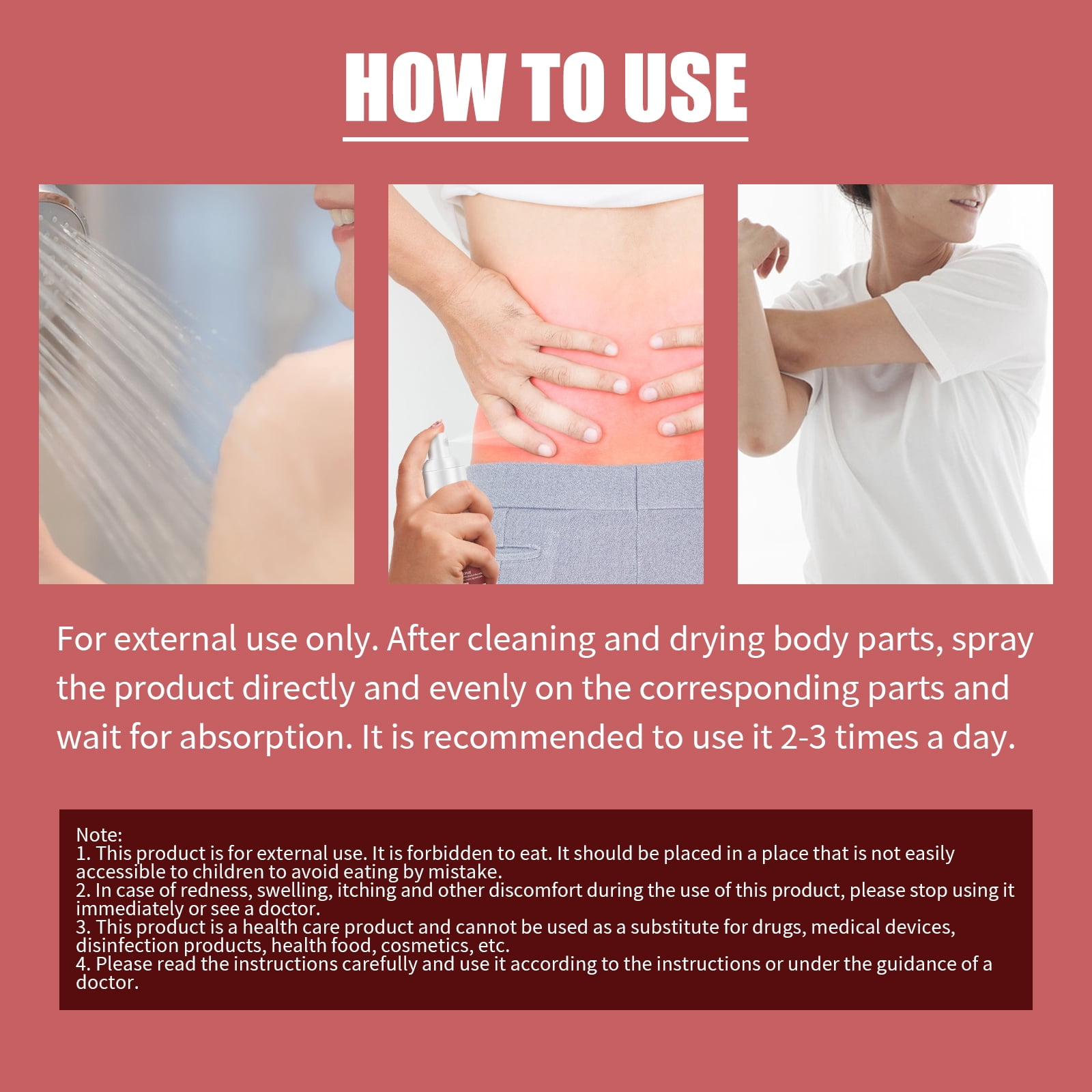 Alvantor Cold Gel Spray for Spine Pain Relief, Insect & Pest Repellent