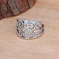 thumbnail image 2 of QQTDFG Women 925 Silver Rings Turkish Handmade Retro Ring Wedding Jewelry Size 6-10-7-Silver, 2 of 8