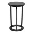 thumbnail image 4 of Kate and Laurel Aja Table d'Appoint en Bois Moderne, 15x15x23, Noir, 4 of 9