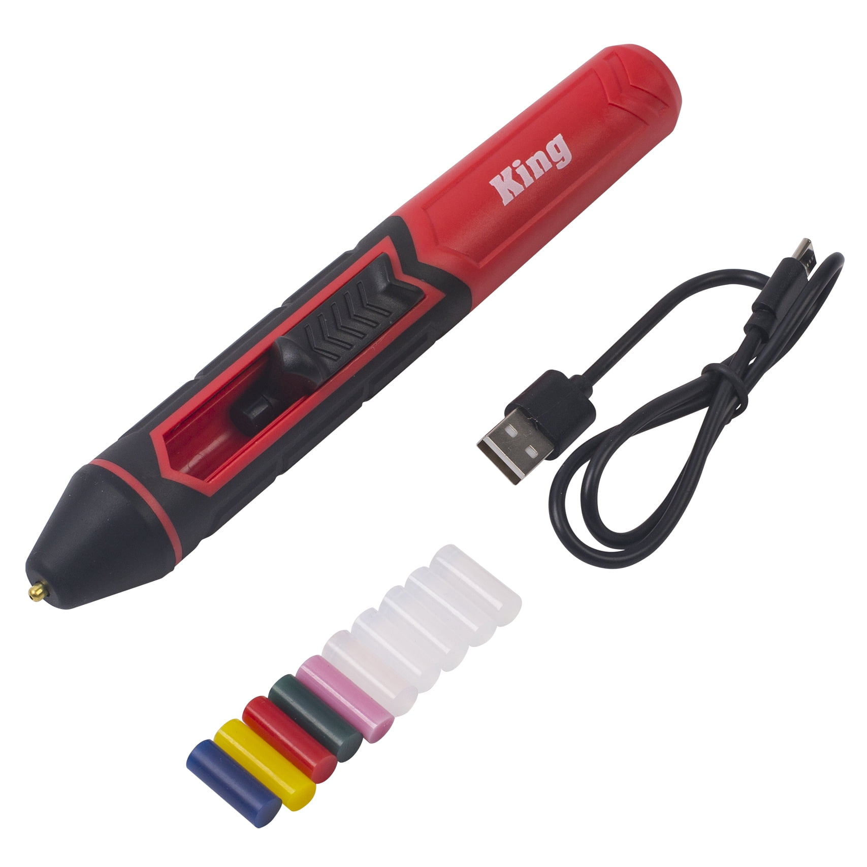 KING Cordless Glue Gun, 4V