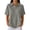 #02Gray, variant on Women's Golf Short Sleeve Shirts Lightweight Moisture Wicking Collared T Shirt Dark Gray 2XL