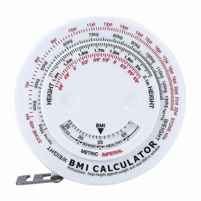 Body Waist Measure Tape Round BMI Tester for Body Measurements Weight