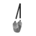 thumbnail image 4 of Cubierta de almohada de cabello de viaje Bolsa de almacenamiento Flotable Ajustable Packable Rest Cushion Mellable con ropa para equipaje adicional Gris, 4 of 8