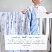 aden + anais Classic Modern Dream Blanket Boys Harry Potter Gray Cotton Muslin Baby Blanket