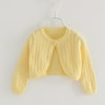 Baby Sweater Baby Girls Cotton Knit Sweater Autumn Solid Long Sleeve