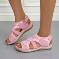 thumbnail image 2 of NOKIO Stylish Women'S Platform Slippers Women's Summer Round Toe Breathable Casual Oversized Flat Bottomed Beach Sandals, 2 of 7